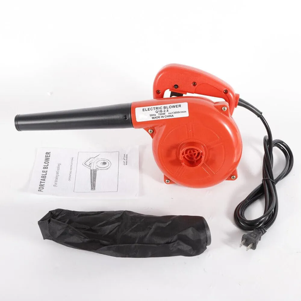 110V Mini Corded Electric Handheld Blower Vacuum Cleaner - 1000W Portable Air Blower & Dust Sweeper - Image 3