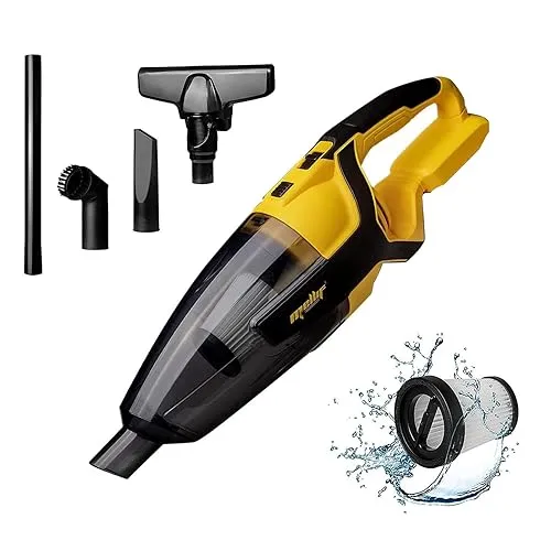 120W Cordless Handheld Vacuum Cleaner Compatible with DeWALT 20V/60V Max Battery for Pet Hair
