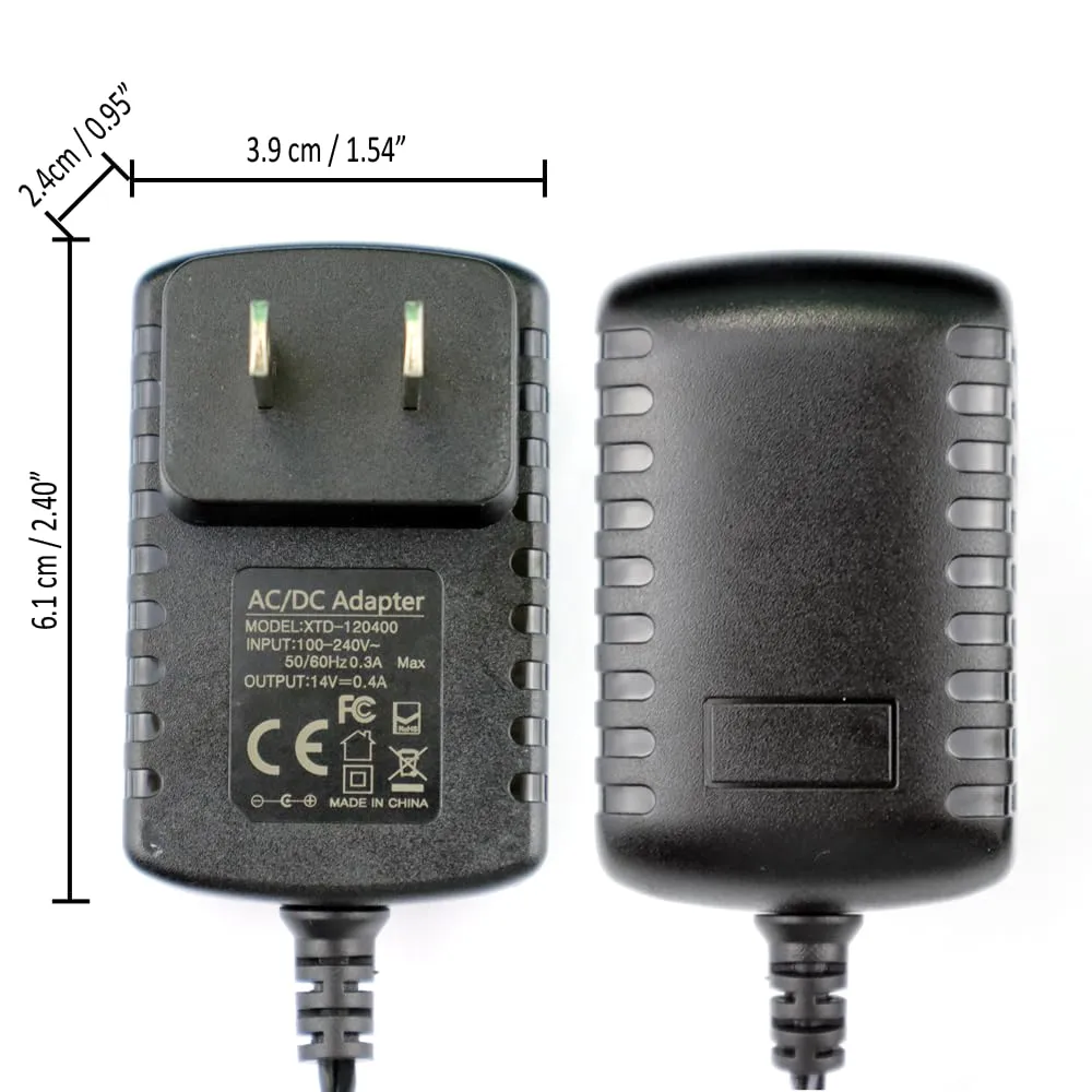 14V 400mA Adapter Charger for Black & Decker Dustbuster Handheld Vacuum Models HHVJ315 & HHVK320 - Image 6