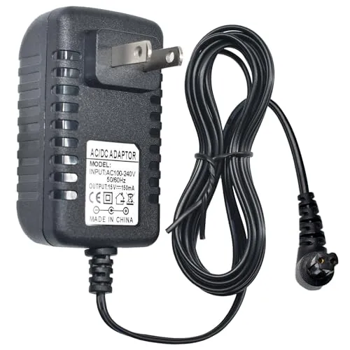 15V Charger for Black and Decker 90627870 Dustbuster Handheld Vacuum HHVI315JO42, Black Adapter