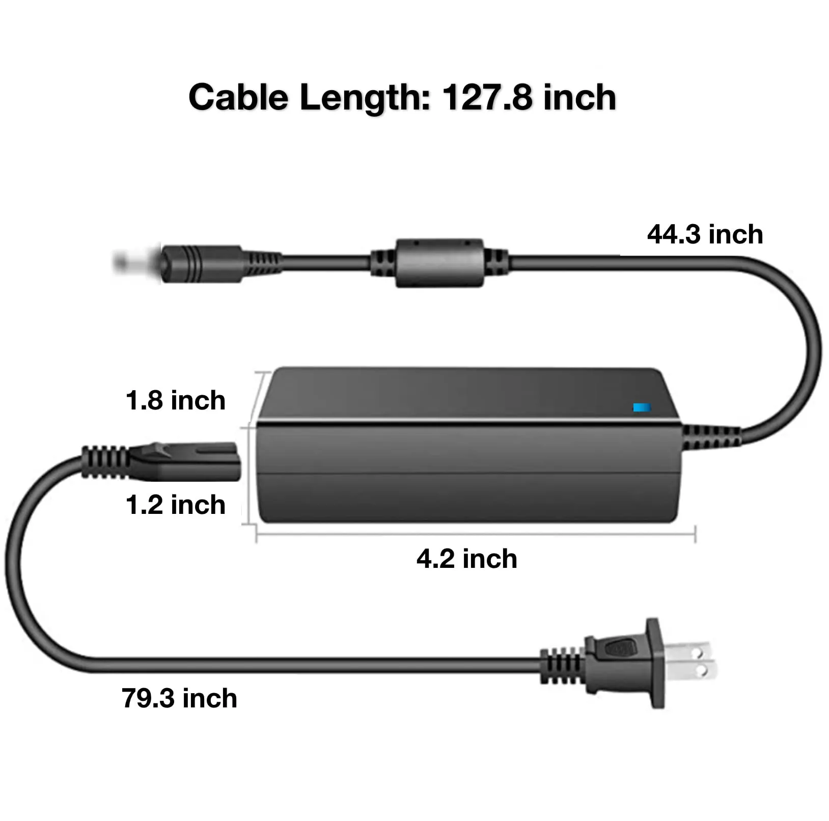 19V AC/DC Adapter for Holife HM036 Cordless Vacuum Cleaner - 10ft Cable, High Quality Charger - Image 2