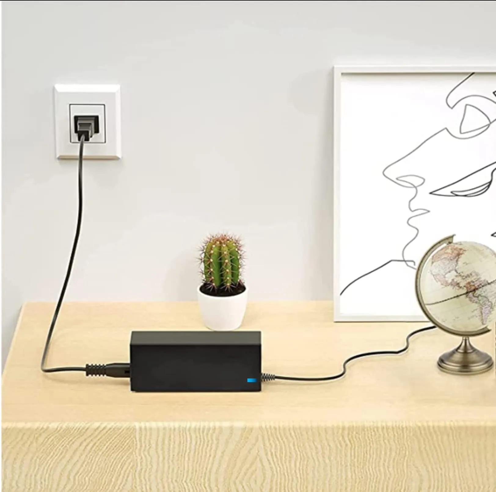 19V AC/DC Adapter for Holife HM036 Cordless Vacuum Cleaner - 10ft Cable, High Quality Charger - Image 4