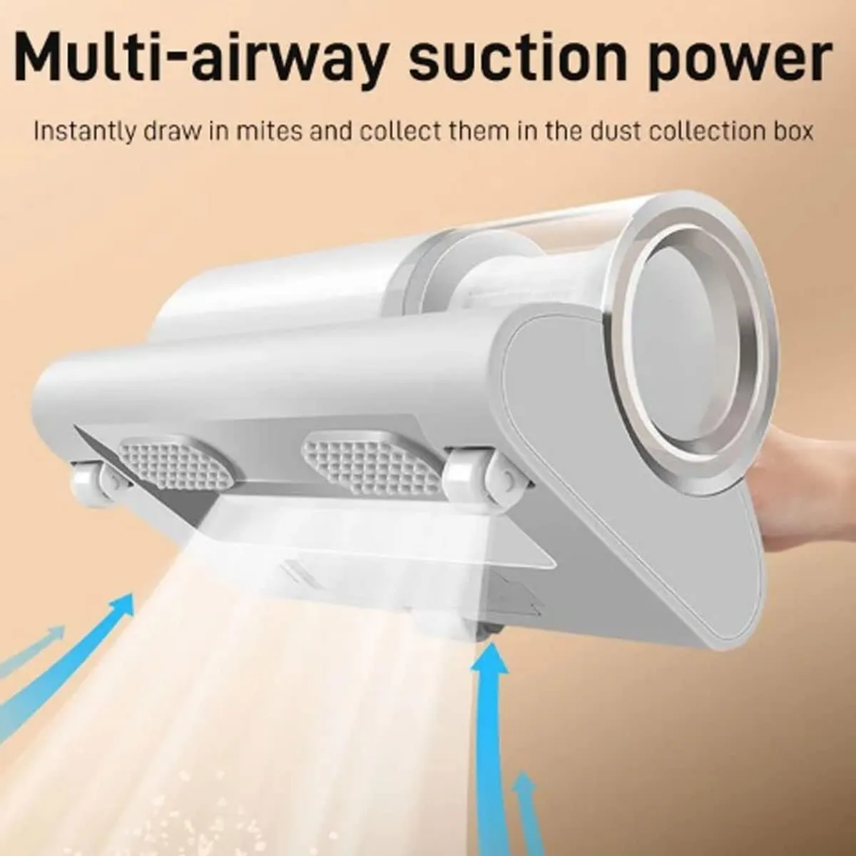 2023 New Bed Vacuum Cleaner - Handheld 12KPa Deep Mattress Vacuum Cleaner for Sofas, Carpets, Pillows - Image 2