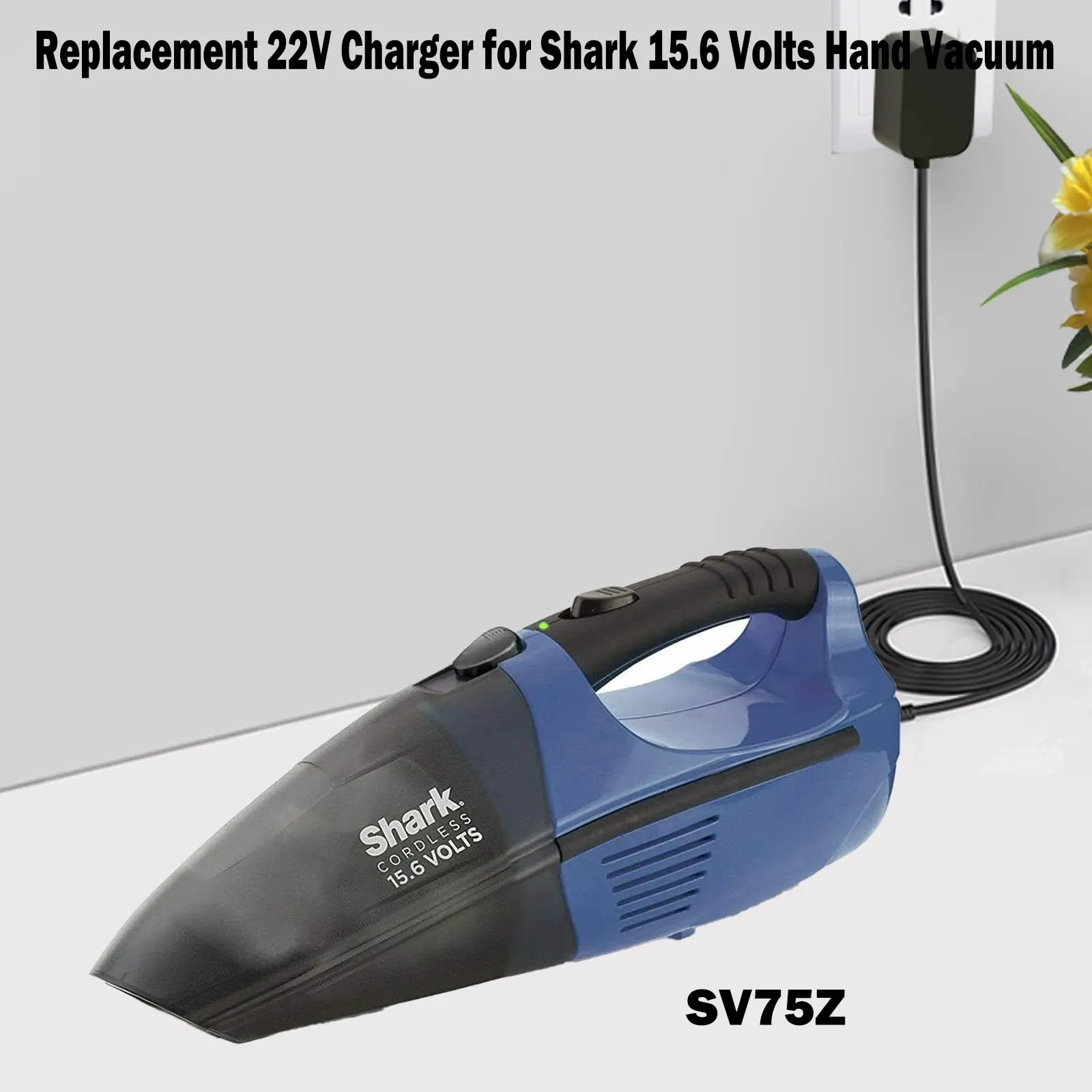 22V Charger for Shark SV75N SV75Z Cordless Vacuum - Compatible with Pet Perfect Hand Vacuum - Image 2