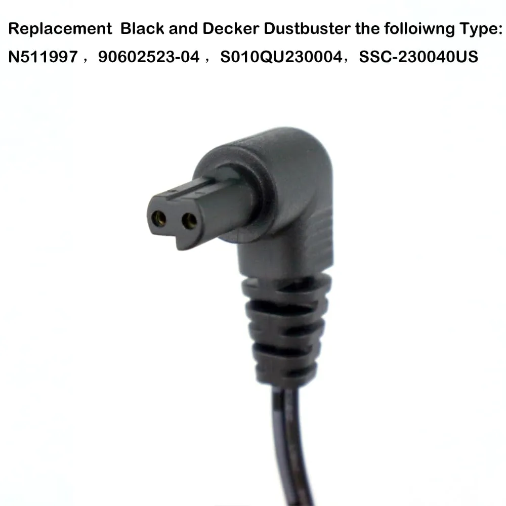 23V Adapter Charger for Black and Decker Dustbuster Handheld Vacuum - Compatible Models Included - Image 3