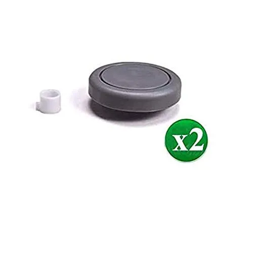 2Pk Rear Wheel Replacement for Panasonic MC-V9658 Canister Vacuum - Quality Parts Guaranteed