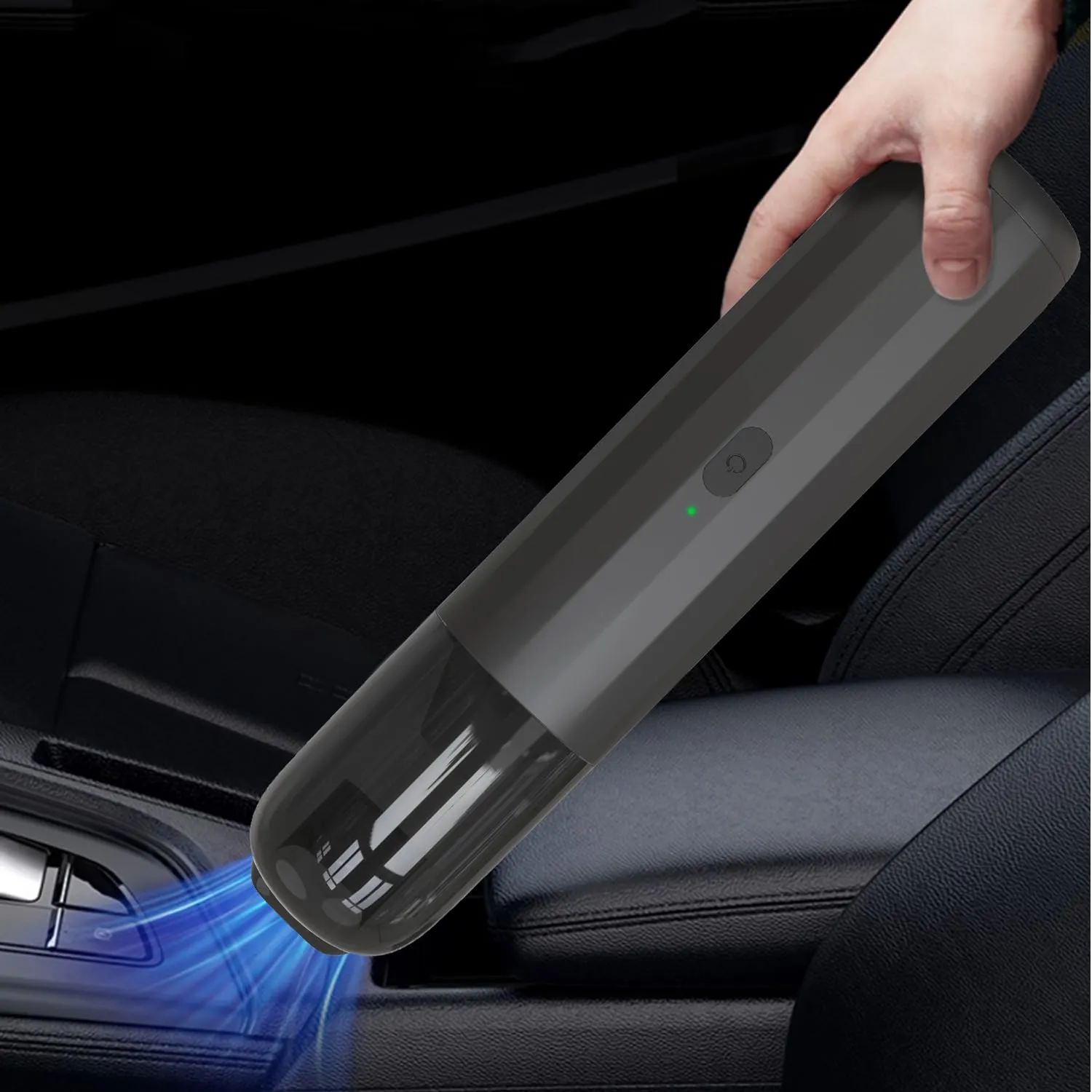 3-in-1 Handheld Vacuum Cleaner & Cordless Blower - Portable Air Duster & Vacuum Pump for Car, Pet Hair