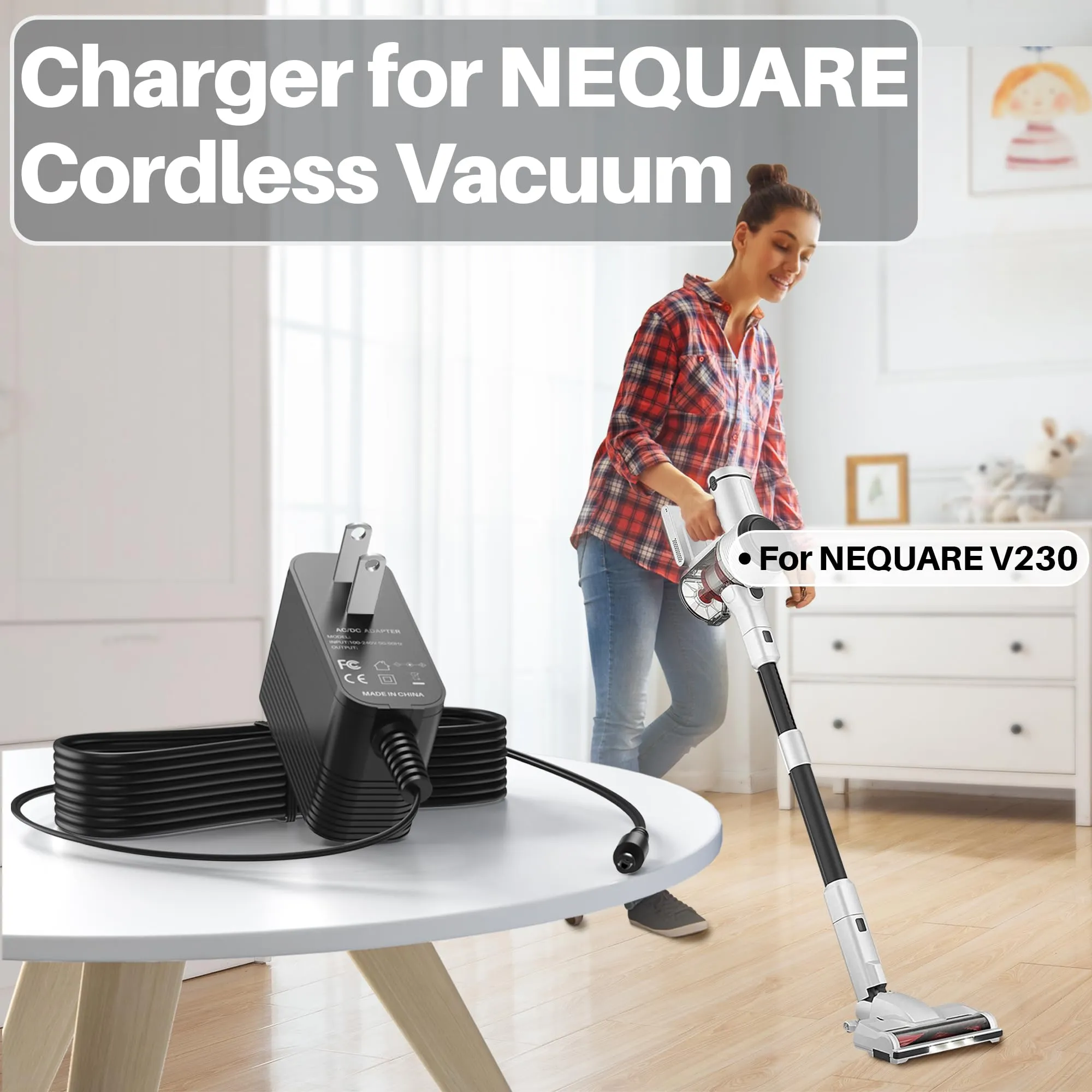 31V DC Power Supply for NEQUARE S25 S25 Pro S25Pro S26 V230 Cordless Vacuum Cleaner - Image 4