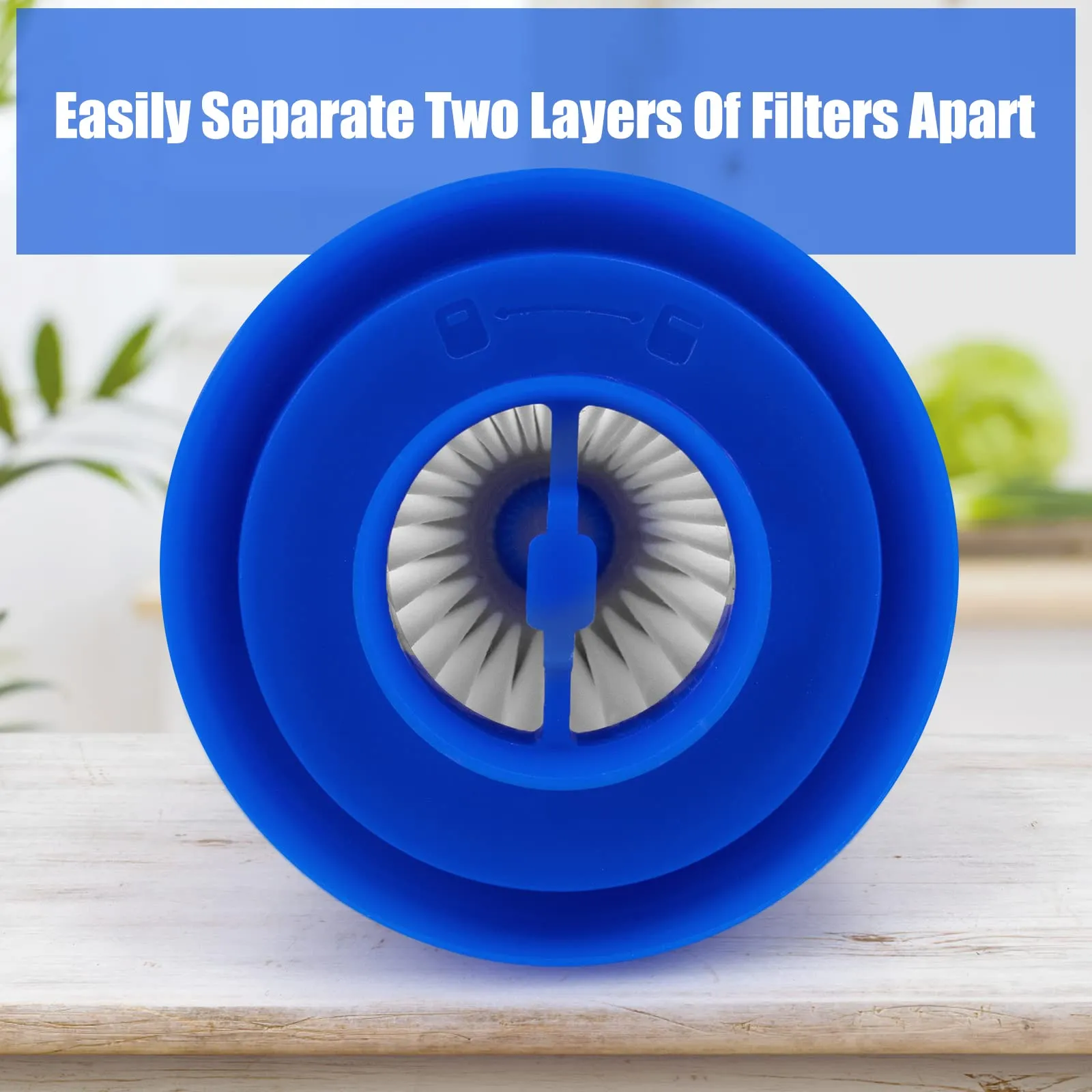 6 Pcs HEPA Filter Accessories for Eufy HomeVac H11 & H11 Cordless Vacuum Cleaner - Odashen 3 6 Pcs HEPA Filter Accessories for Eufy HomeVac H11 & H11 Cordless Vacuum Cleaner - Odashen - Image 3