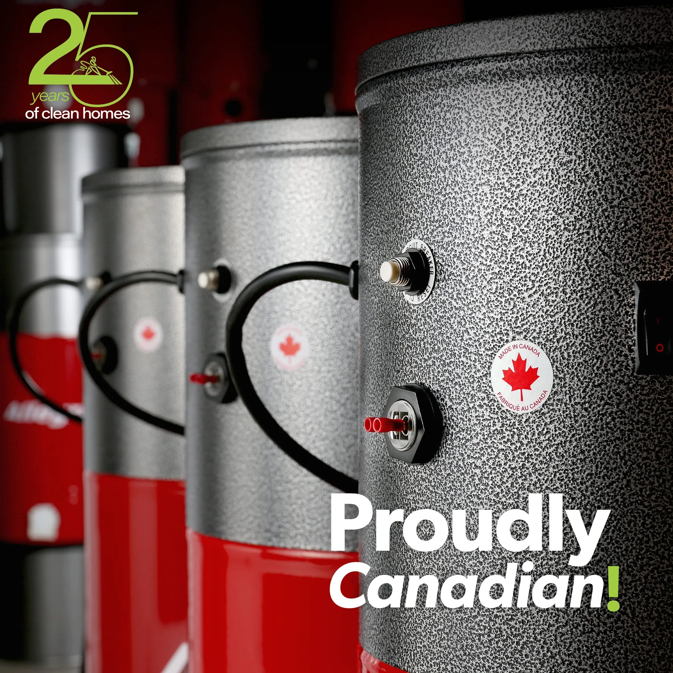 Allegro MU4200 Classic Central Vacuum Power Unit for 3,000 Sq Ft Homes - Red, Made in Canada - Image 9