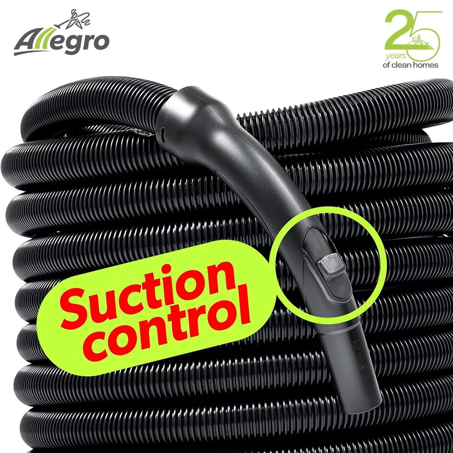 Allegro MU4500 Champion Central Vacuum System for 6,000 Sq Ft Homes with 30 Ft Electric Hose Kit - Image 6
