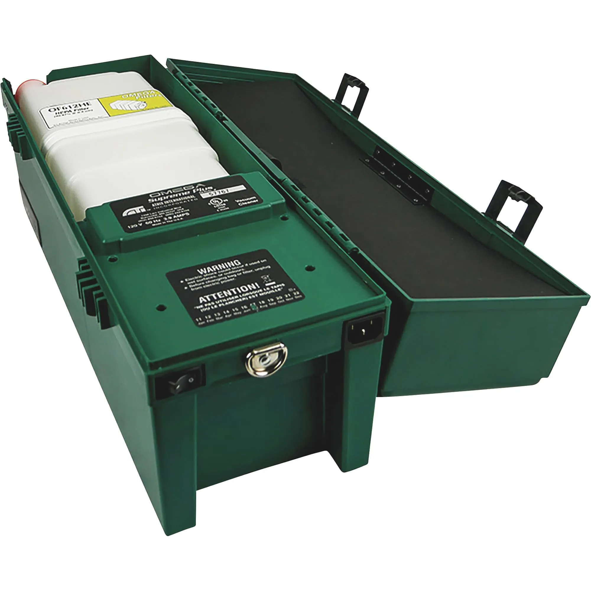 Atrix Omega Green VACOMEGASIPM Supreme Vacuum - Powerful 120V, Quiet, HEPA Filter, 12lbs, 20'x6.25'x9.25' - Image 3