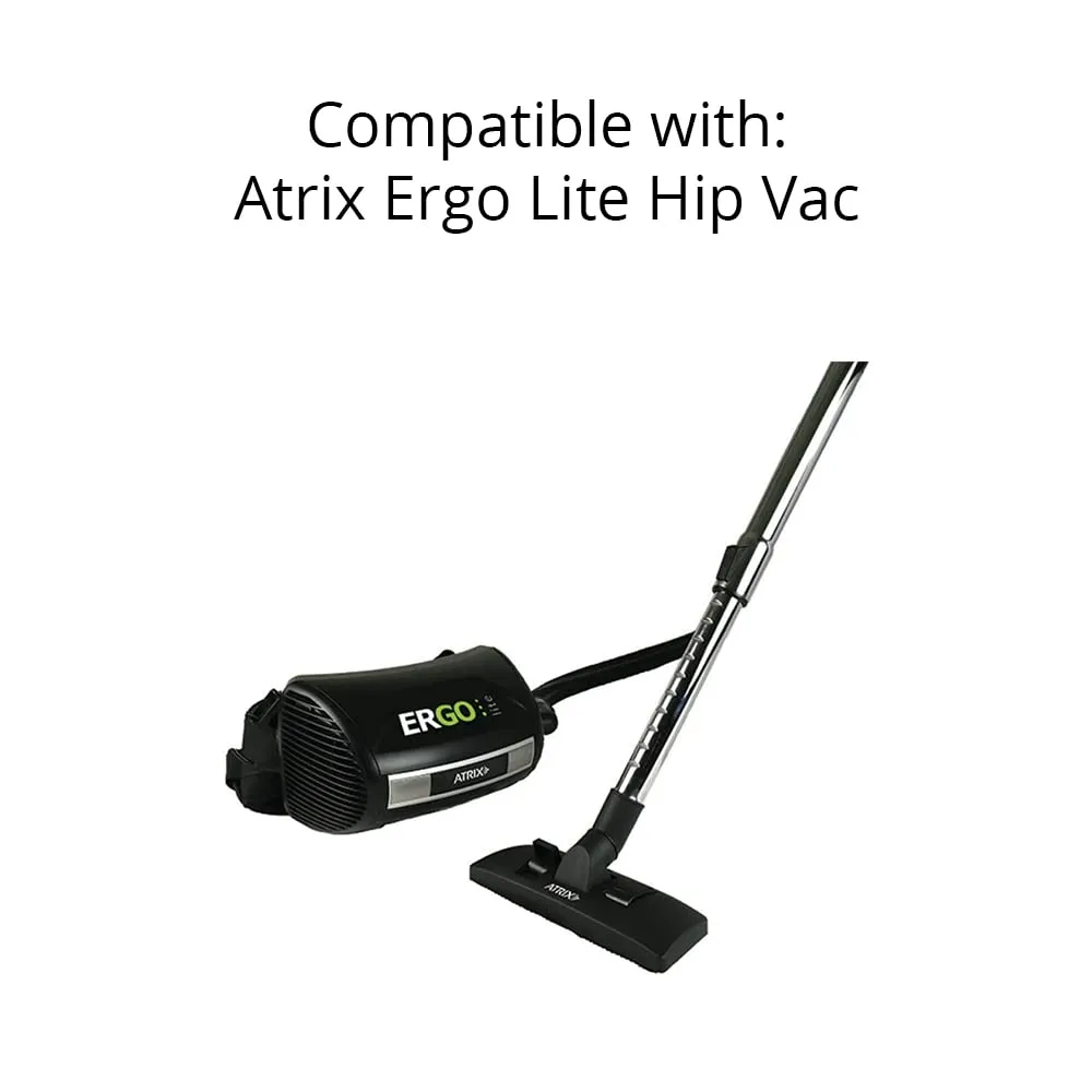 Atrix PVACHV6-15P Paper Filter Bags for Ergo Lite Hip Vacuum - 15 Count, 3 Quart Size - Image 2