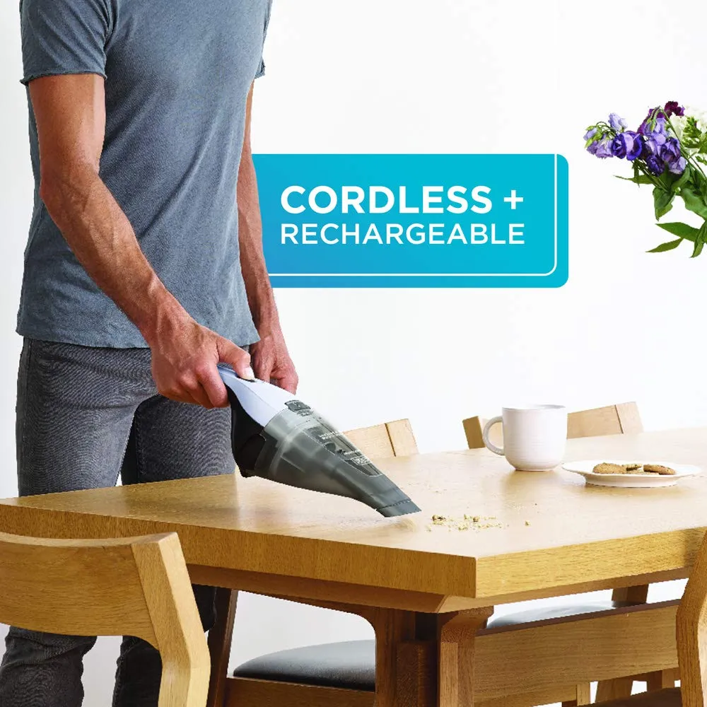 beyond by BLACK+DECKER Cordless Dustbuster Handheld Mini Vacuum Cleaner - Icy Blue, Model HNVC215B12AEV - Image 4