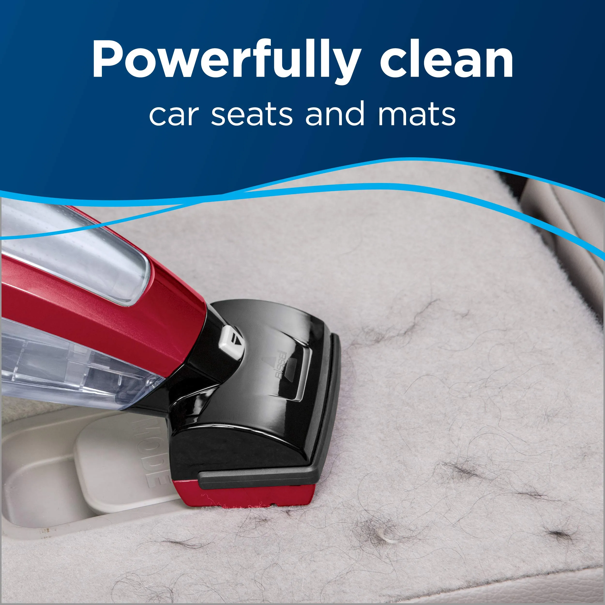 BISSELL AutoMate Lithium Ion Cordless Handheld Car Vacuum, 2284W, Red - Powerful Suction & Tools - Image 6