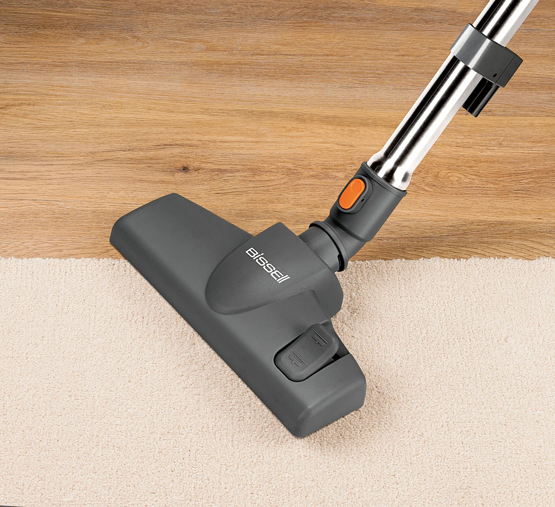 Bissell Hard Floor Expert Multi-Cyclonic Bagless Canister Vacuum 1547 - Corded Burnt Orange - Image 5