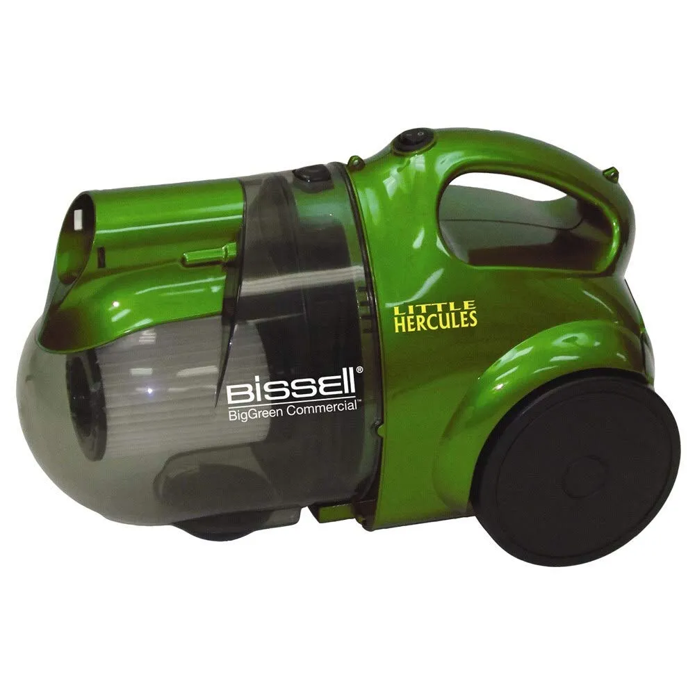 Bissell Little Hercules Canister Vacuum - Corded, Green, 5ft Hose, 2-in-1 Tool, 15ft Cord - Image 3