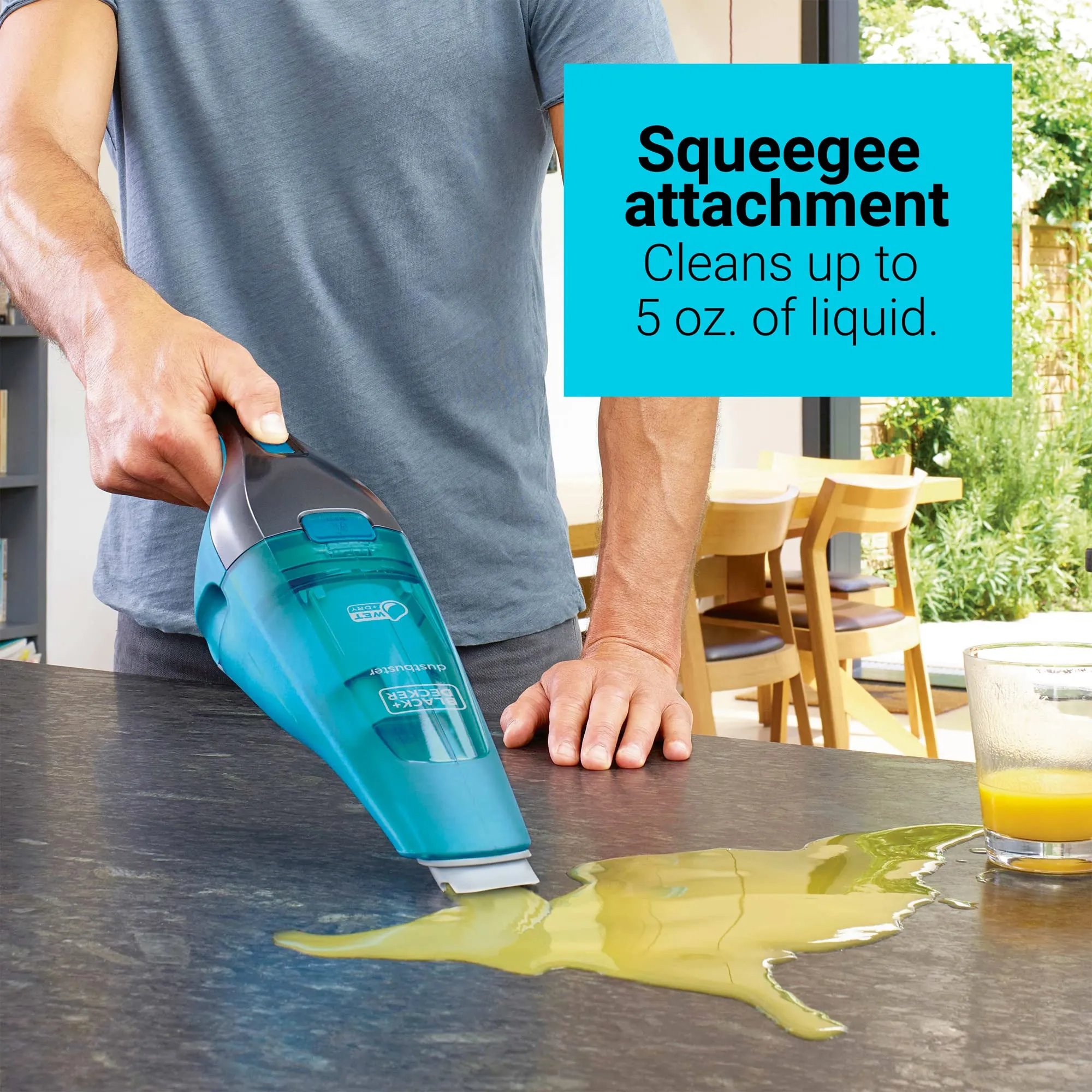 Black+Decker 8V Cordless Wet/Dry Handheld Vacuum - 13 oz Dustbowl, Lightweight, Easy Storage - Image 3