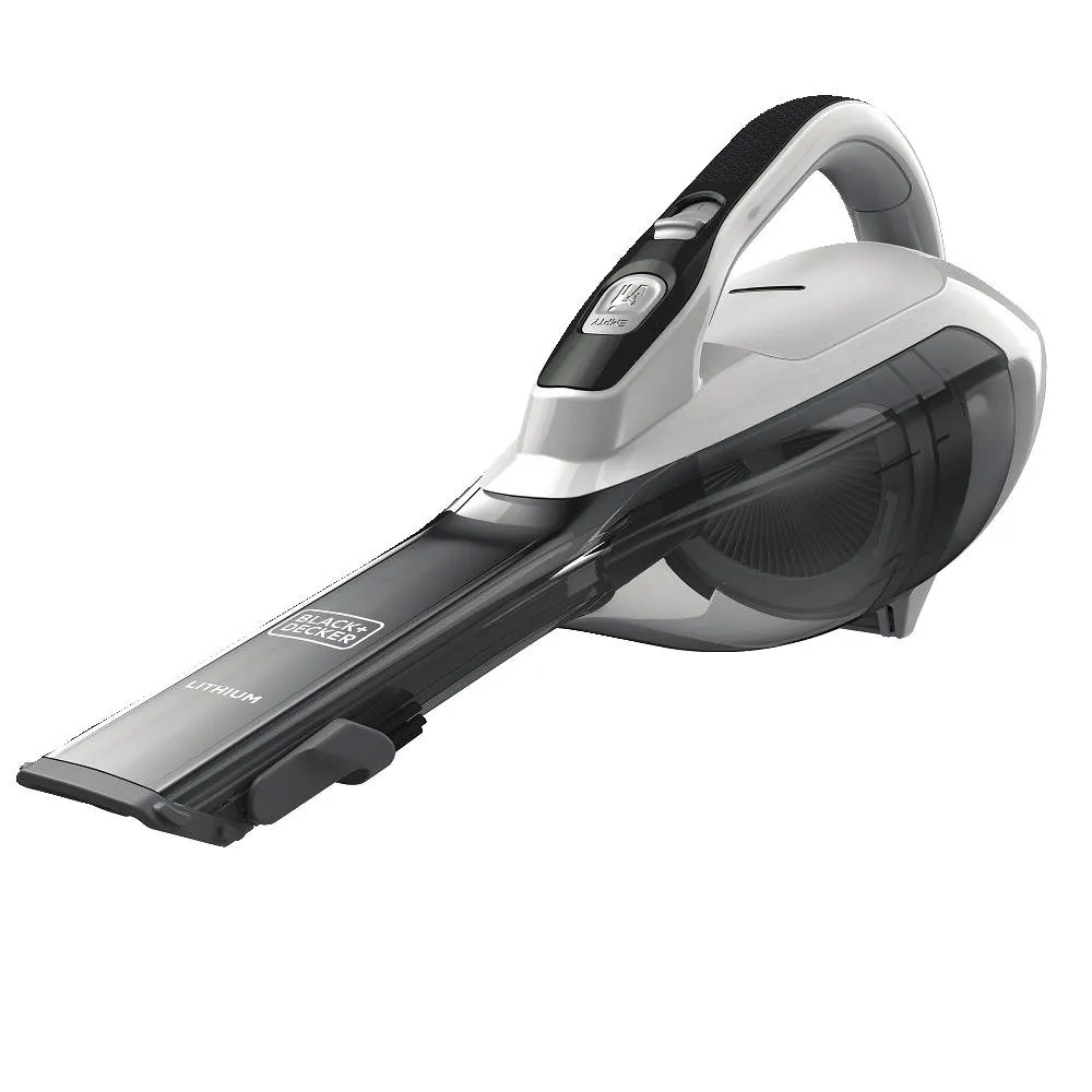 BLACK+DECKER AdvancedClean Cordless Handheld Vacuum, Powder White - Strong Suction & Versatile Tools
