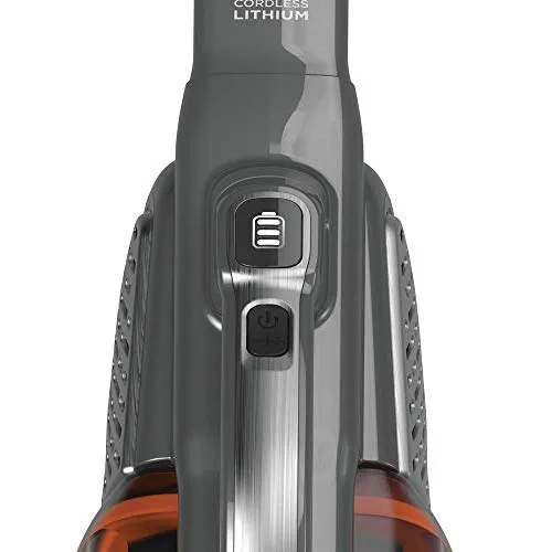 BLACK+DECKER Cordless Dusbuster Vacuum, Gray, 4X Suction Power, XL Dustbin, 2 Speed Modes - Image 9