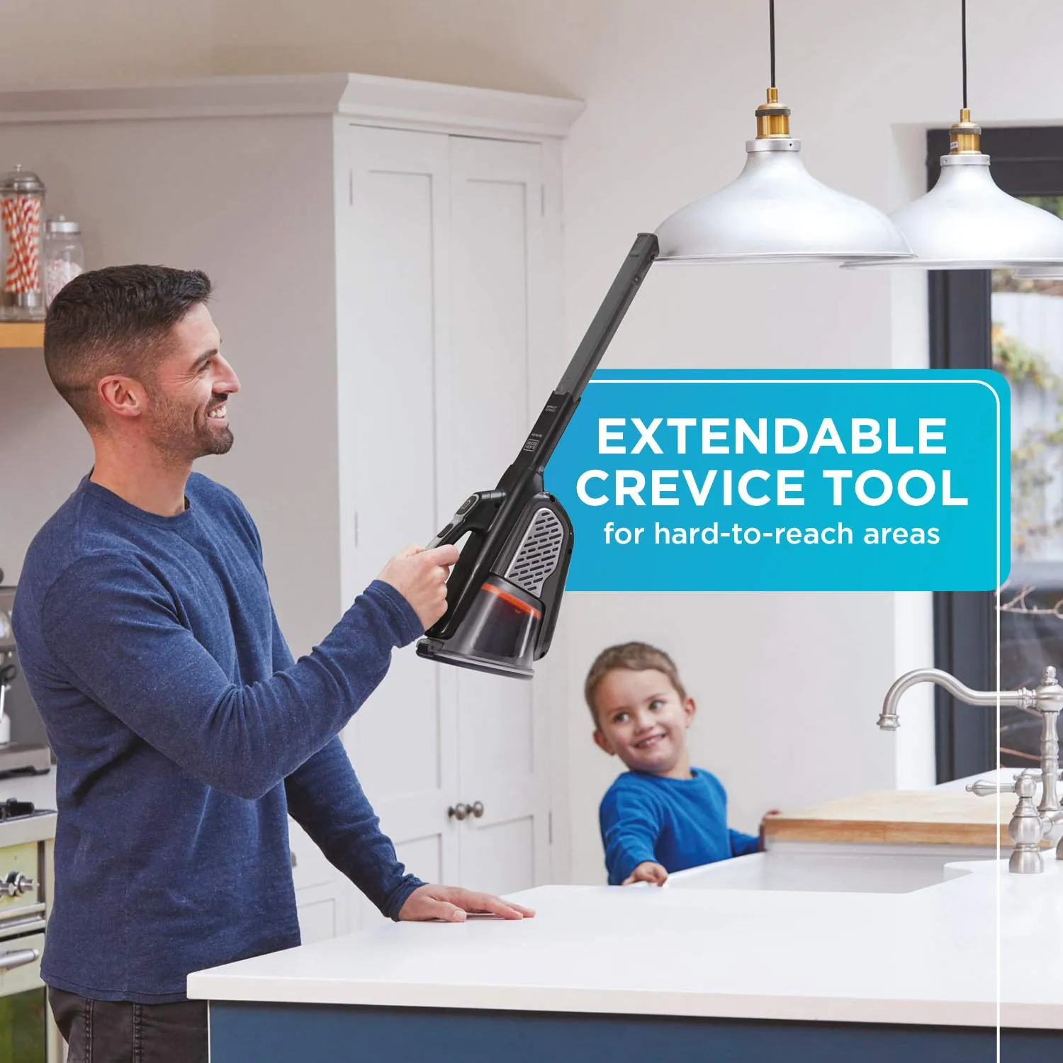 BLACK+DECKER dustbuster AdvancedClean+ Cordless Handheld Vacuum for Home and Car, 20V MAX - Image 3