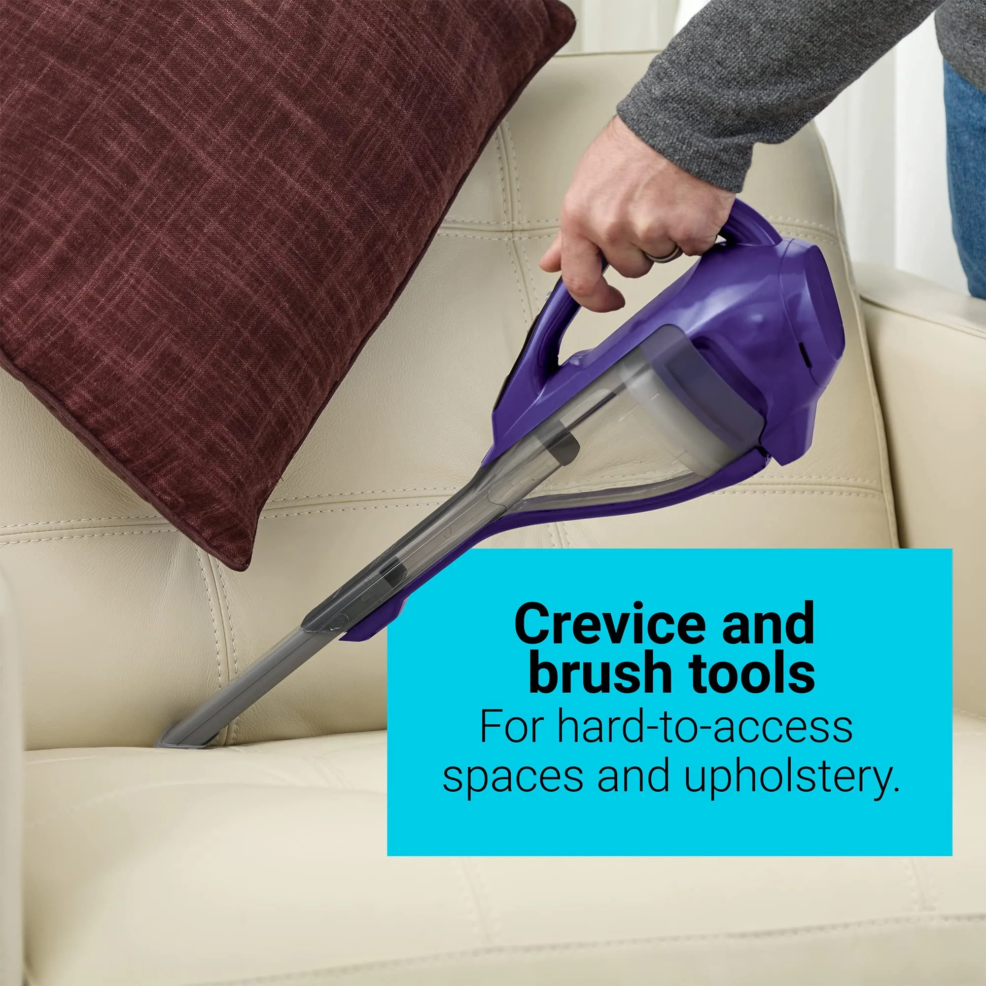 BLACK+DECKER dustbuster furbuster AdvancedClean Cordless Pet Handheld Vacuum - Powerful & Lightweight - Image 4