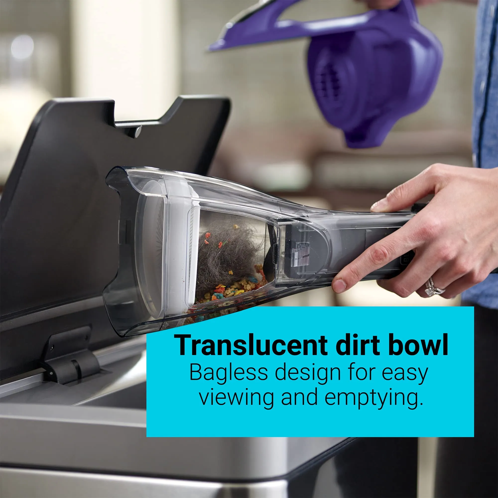 BLACK+DECKER dustbuster furbuster AdvancedClean Cordless Pet Handheld Vacuum - Powerful & Lightweight - Image 5