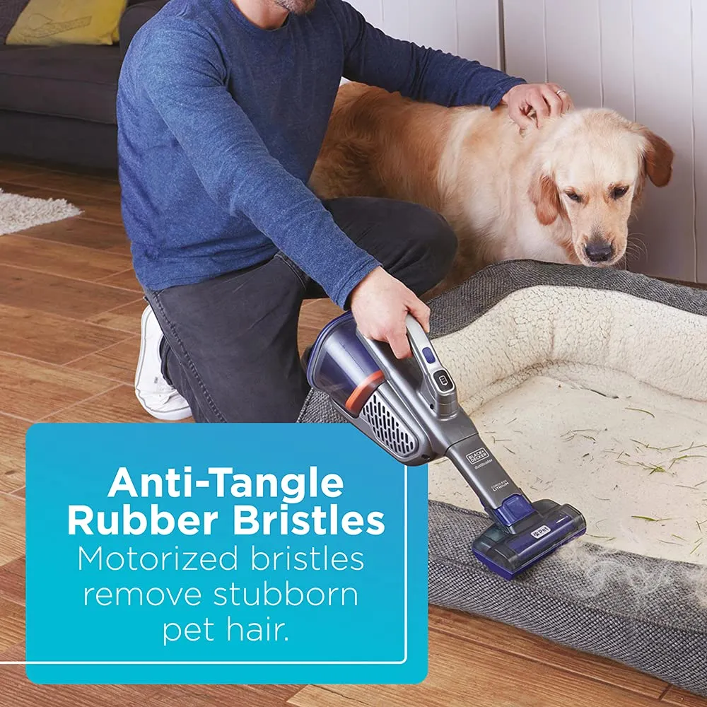 BLACK+DECKER dustbuster furbuster AdvancedClean+ Cordless Pet Handheld Vacuum, 20V MAX, Lightweight 6 BLACK+DECKER dustbuster furbuster AdvancedClean+ Cordless Pet Handheld Vacuum, 20V MAX, Lightweight - Image 6