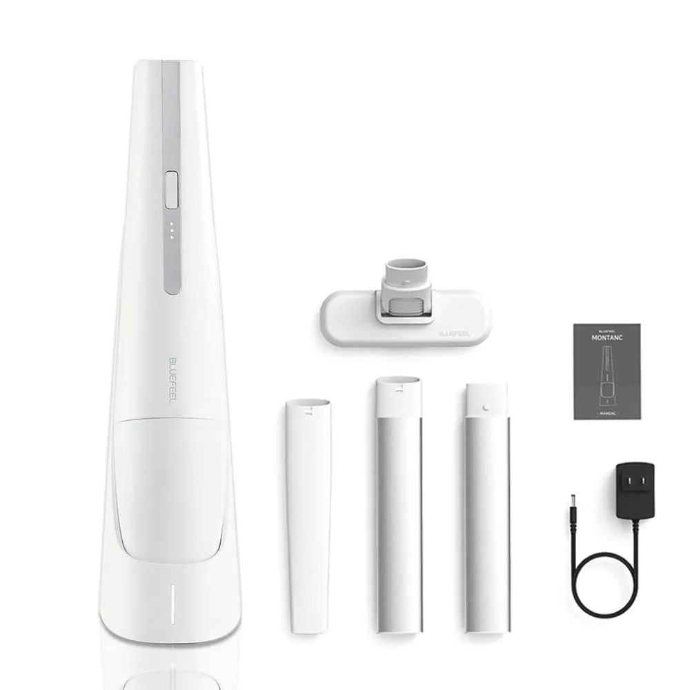 Bluefeel Handheld Cordless Vacuum Cleaner - 15000Pa High Power Suction for Home, Car, Office
