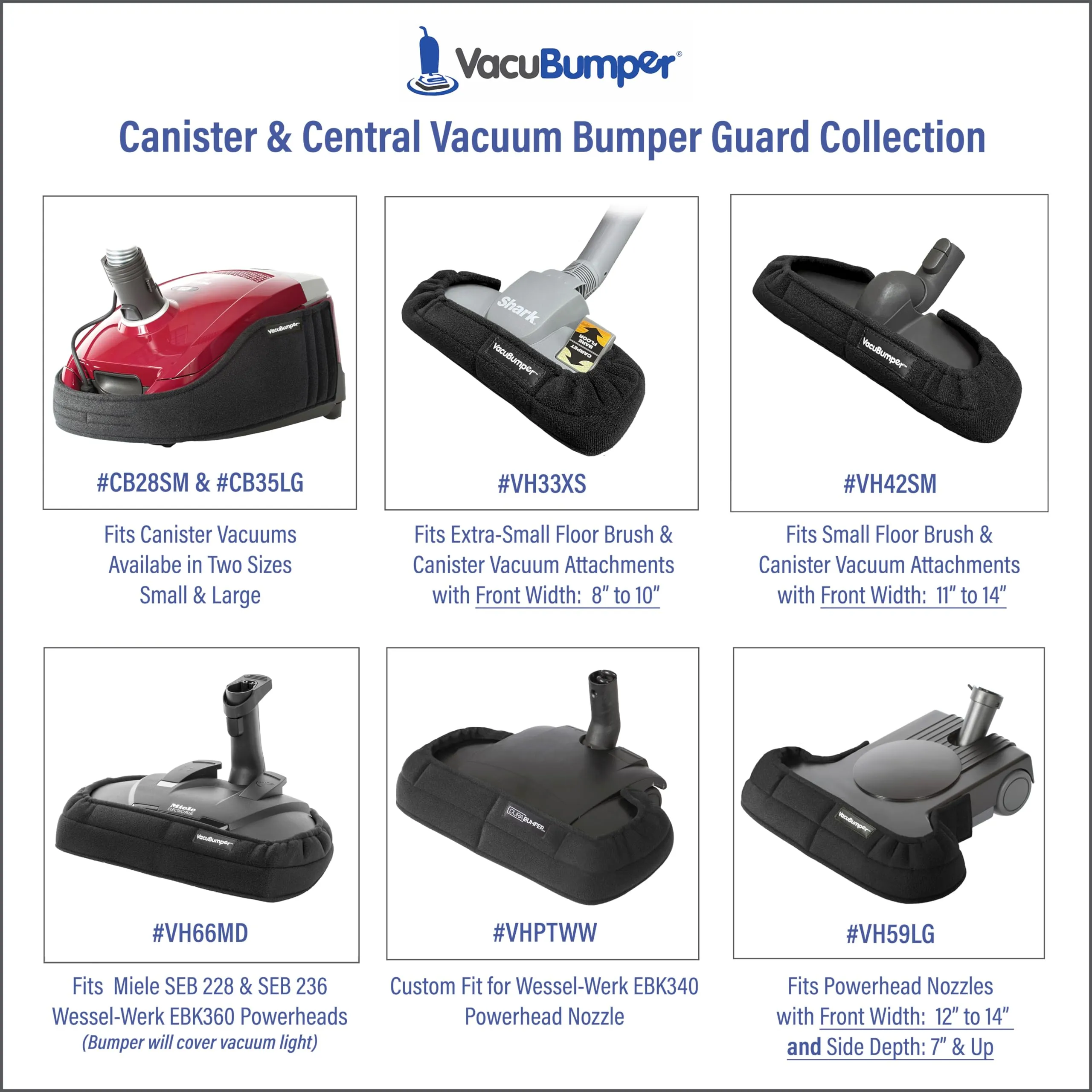 Bumper Guard for Canister Vacuums - Protects Furniture - Available in Small & Large Sizes - Image 7