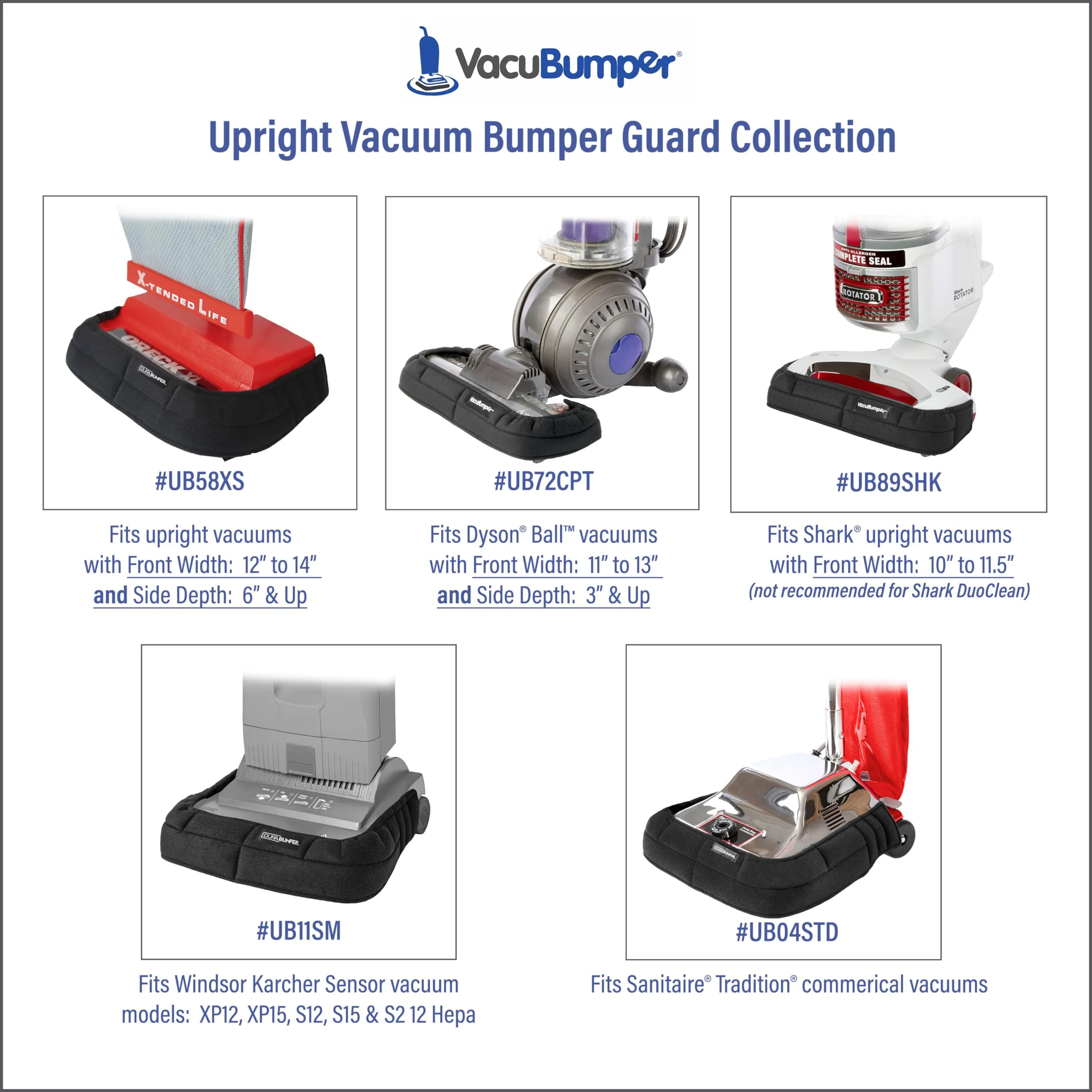Bumper Guard for Canister Vacuums - Protects Furniture - Available in Small & Large Sizes - Image 8