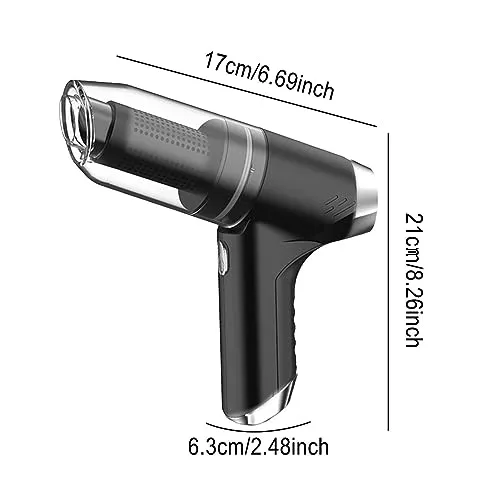 Car Vacuum Cleaner - 4000PA Handheld Cordless, Lightweight Rechargeable 120W for Pet Hair & Dust - Image 2