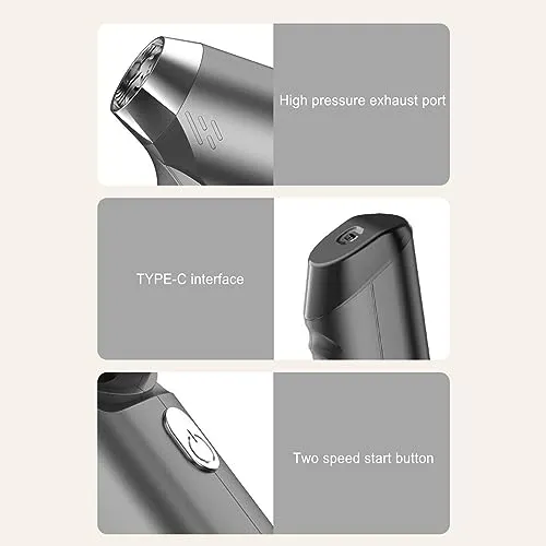 Car Vacuum Cleaner - 4000PA Handheld Cordless, Lightweight Rechargeable 120W for Pet Hair & Dust - Image 3