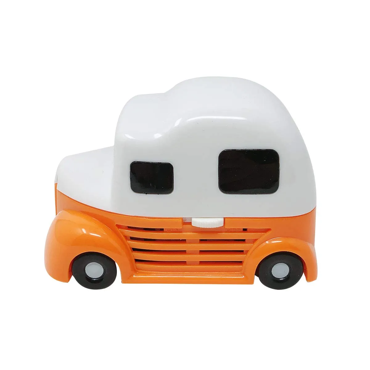 Cute Portable Mini Vacuum Cleaner in Orange Truck Design for Home & Office - allydrew - Image 2