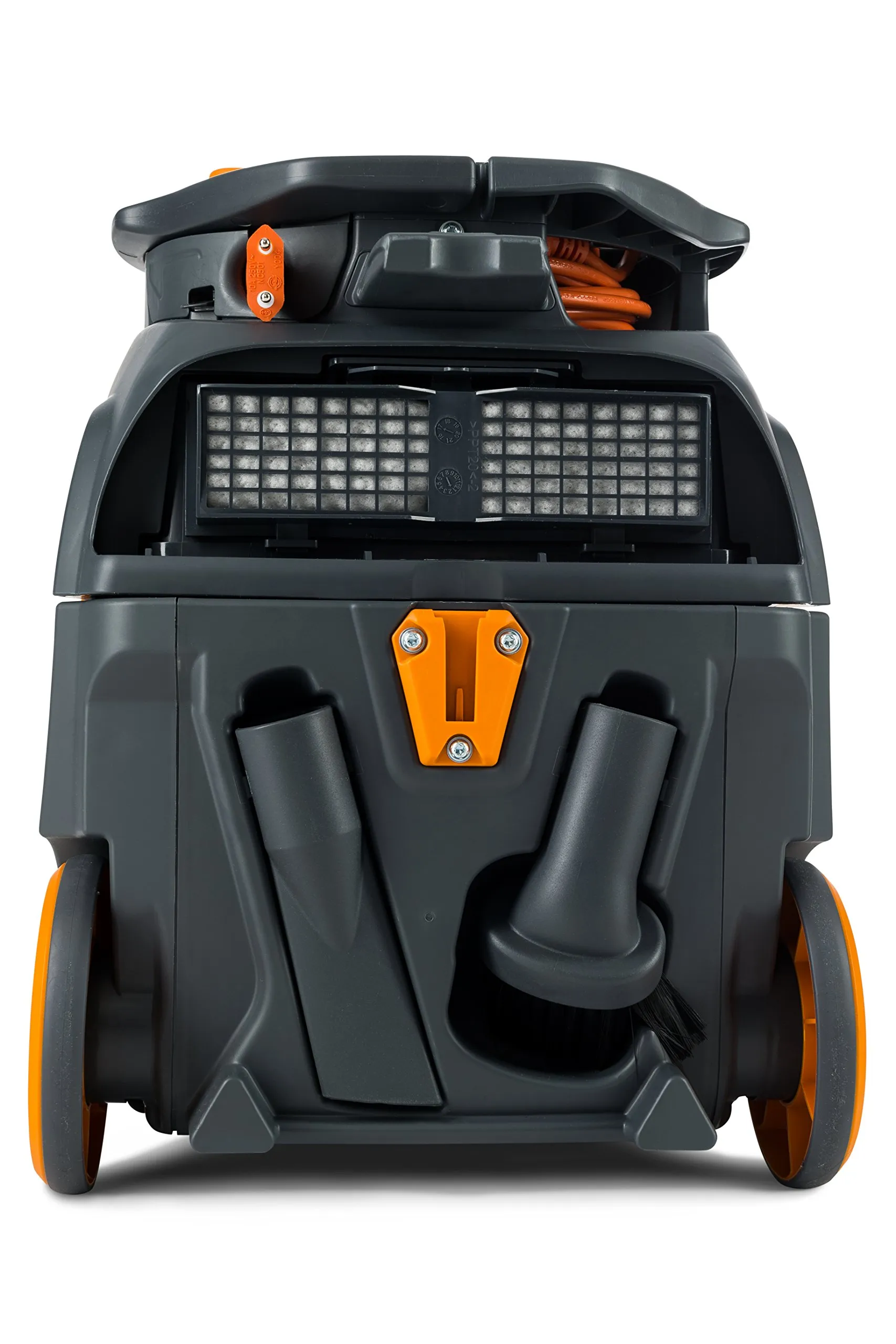 D7524262 Aero 15 Plus Canister Dry Vacuum, 4 Gallon, Grey/Orange - Efficient, Quiet, Ergonomic Design - Image 3