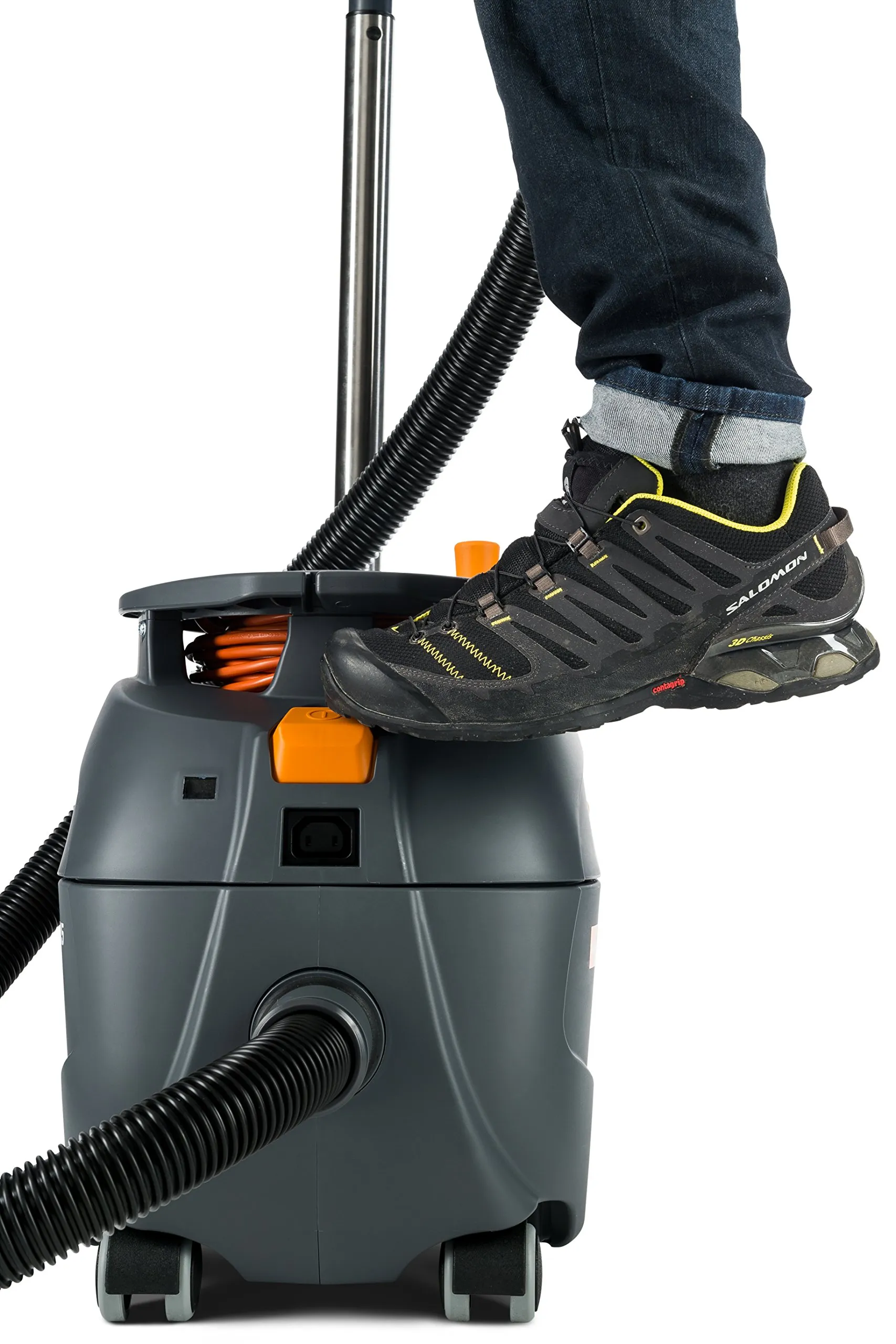 D7524262 Aero 15 Plus Canister Dry Vacuum, 4 Gallon, Grey/Orange - Efficient, Quiet, Ergonomic Design - Image 7