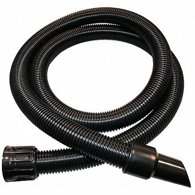 Dayton 9 ft Black Vacuum Hose for Janitorial & Cleaning Supplies - Compatible with G2492226