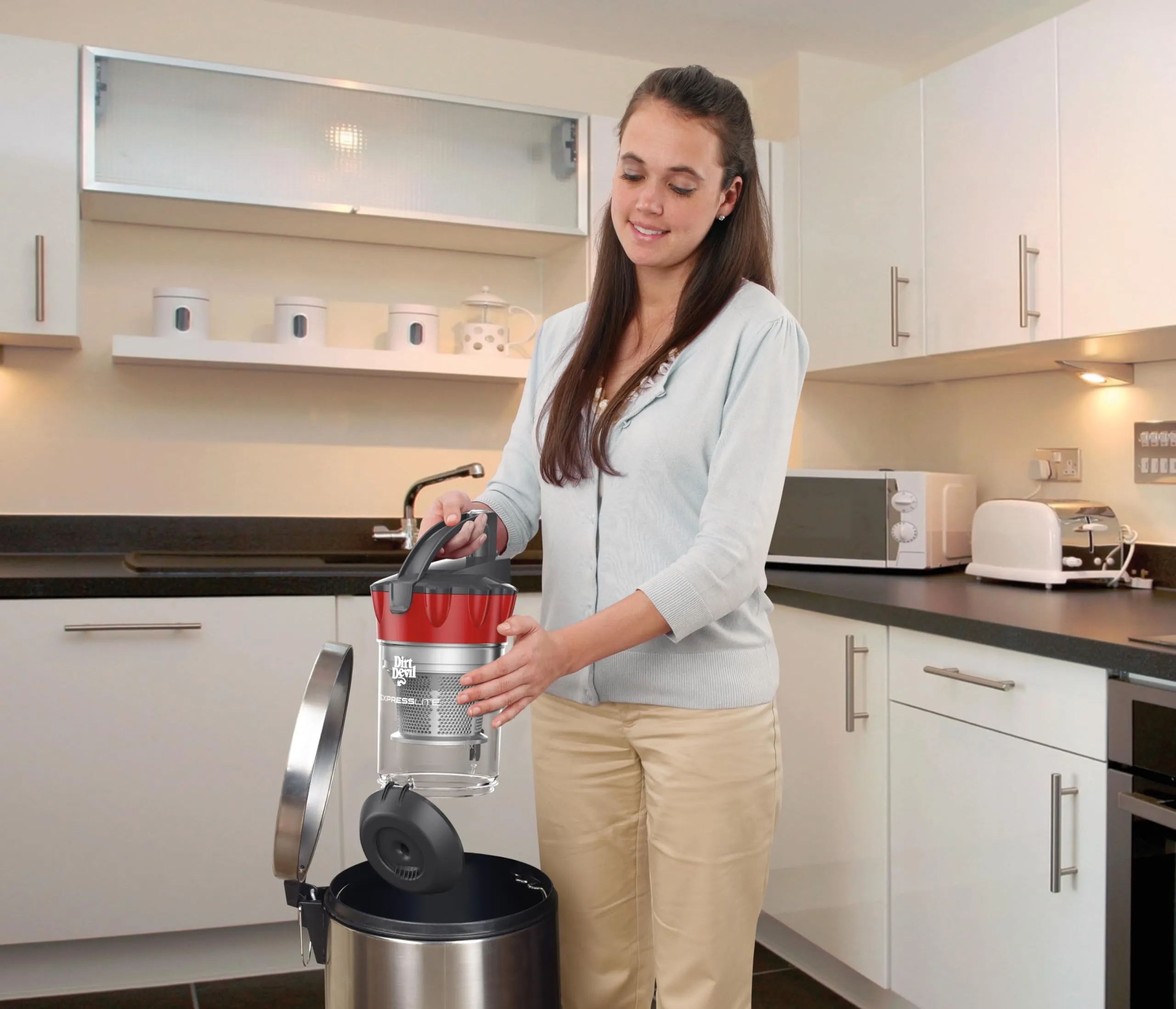 Dirt Devil ExpressLite Canister Vacuum - Compact, Powerful Multi-Surface Cleaner for Every Home - Image 4