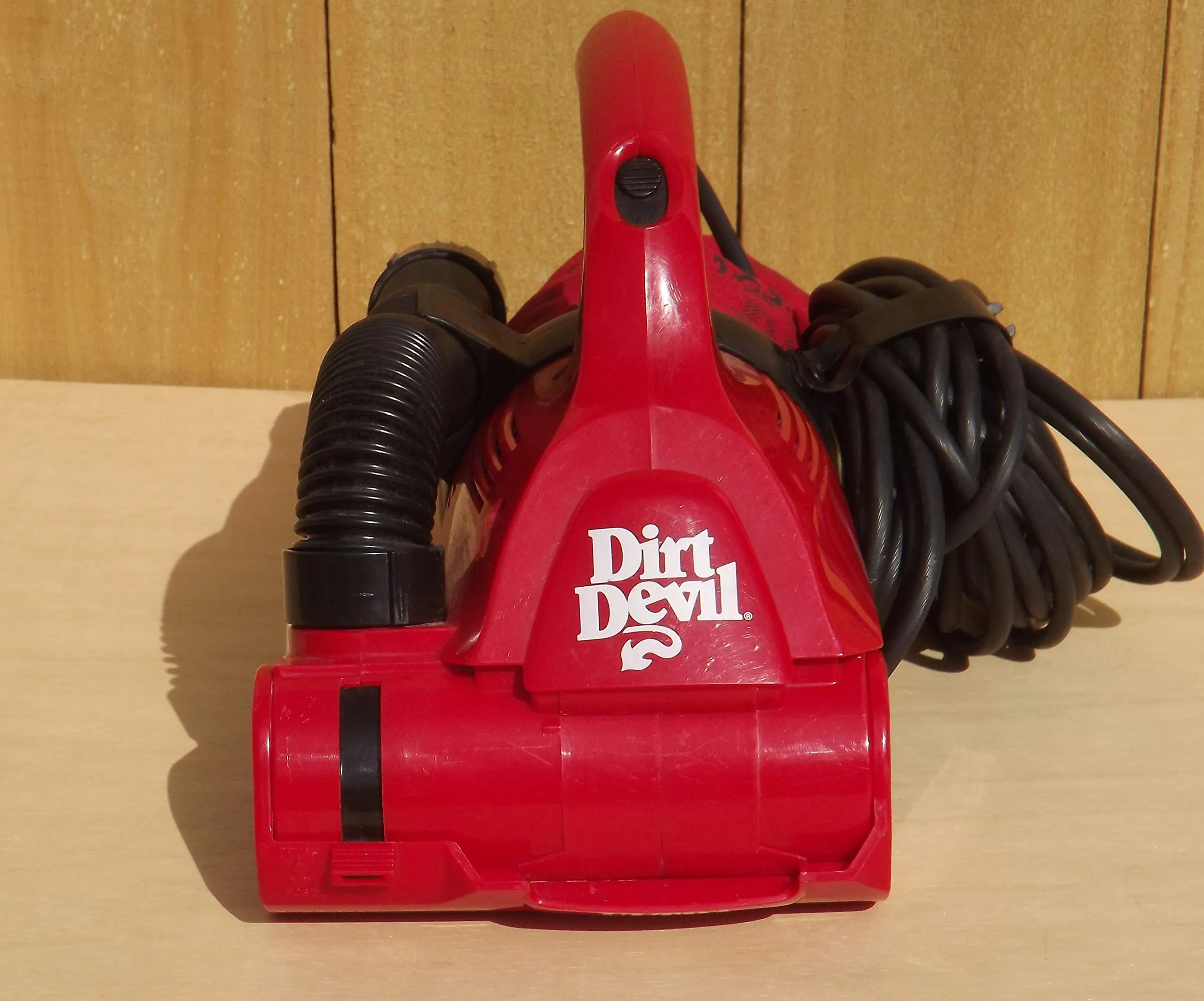 Dirt Devil Ultra Corded Handheld Vacuum Cleaner M08230RED - 4 Amp Motor, Powerful Suction, 20ft Cord