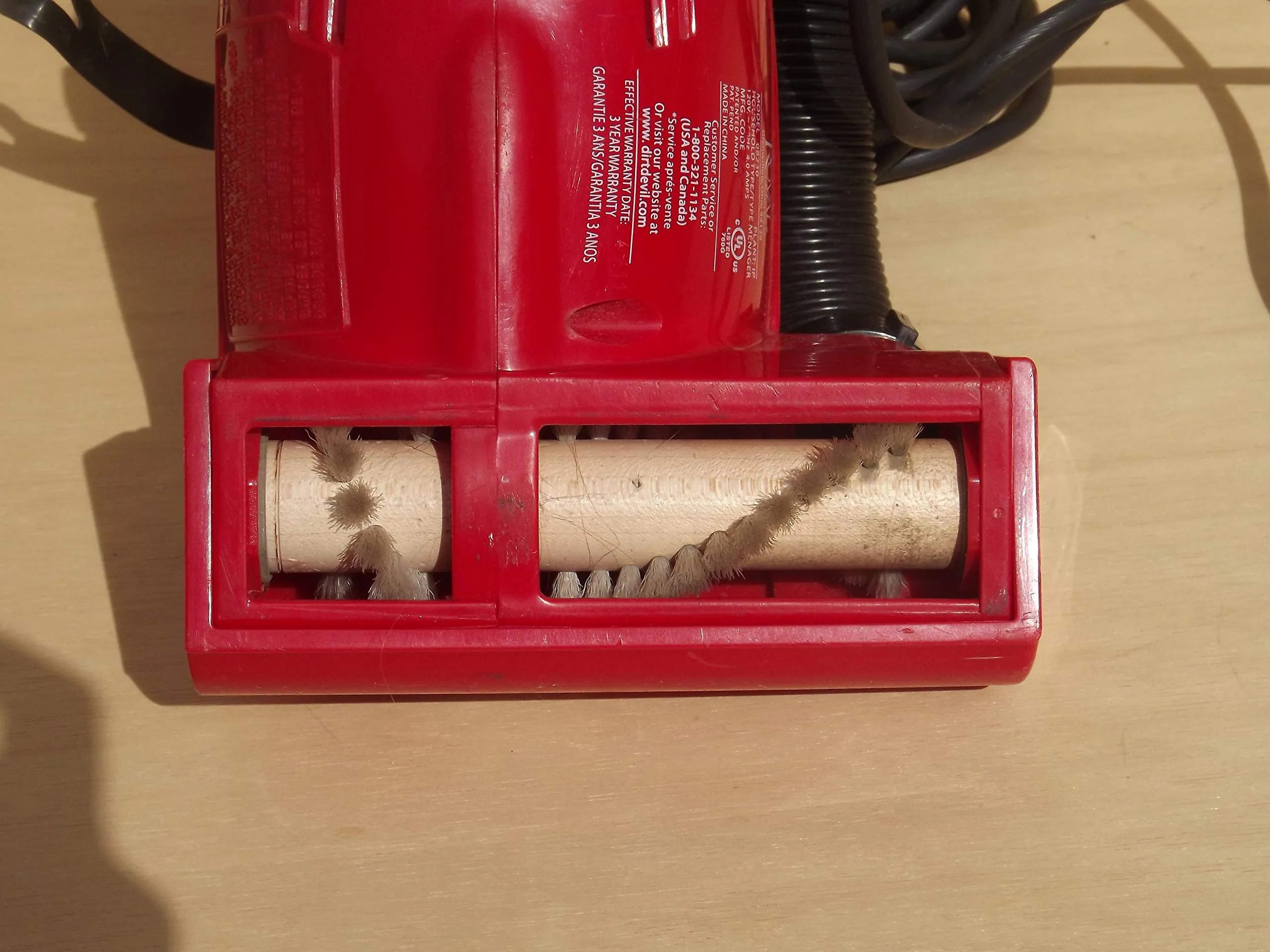 Dirt Devil Ultra Corded Handheld Vacuum Cleaner M08230RED - 4 Amp Motor, Powerful Suction, 20ft Cord - Image 5