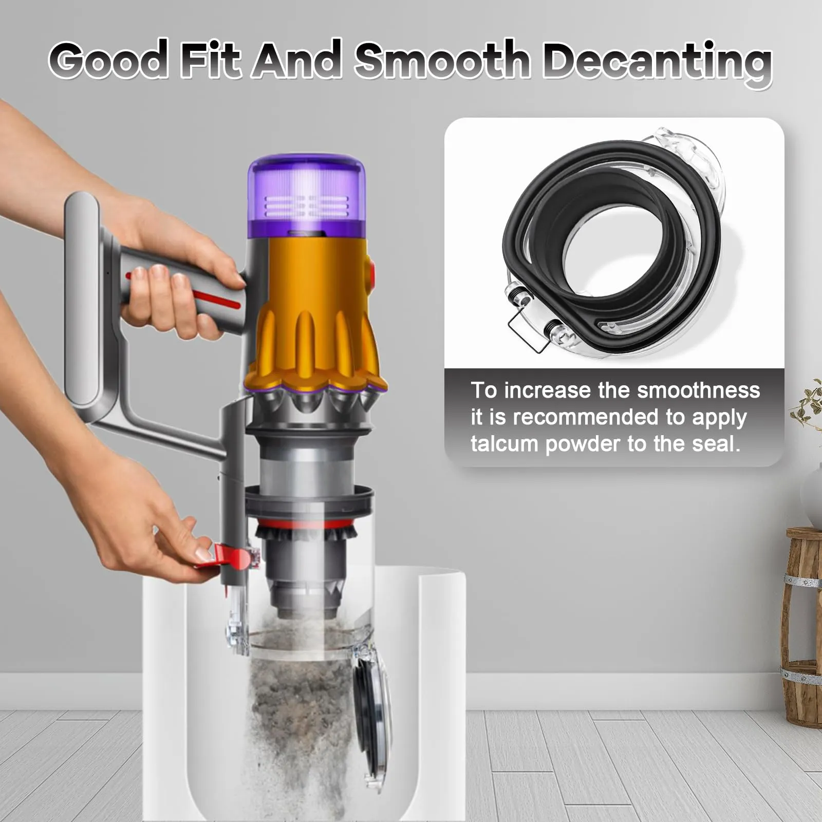 Dust Bin Replacement for Dyson V10 Digital Slim/V12 Detect Slim SV18 SV20 Vacuum Cleaner - Image 4