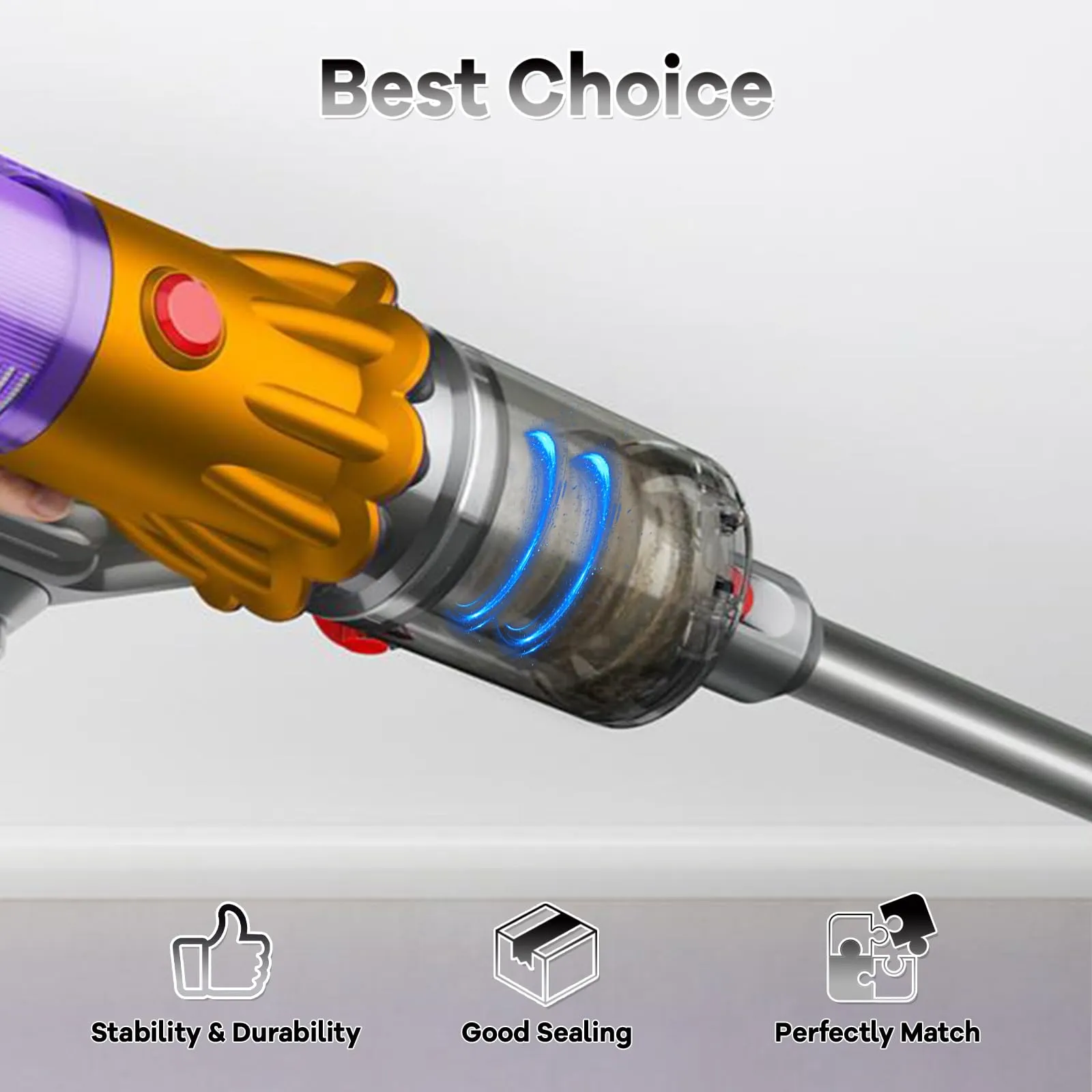 Dust Bin Replacement for Dyson V10 Digital Slim/V12 Detect Slim SV18 SV20 Vacuum Cleaner - Image 5