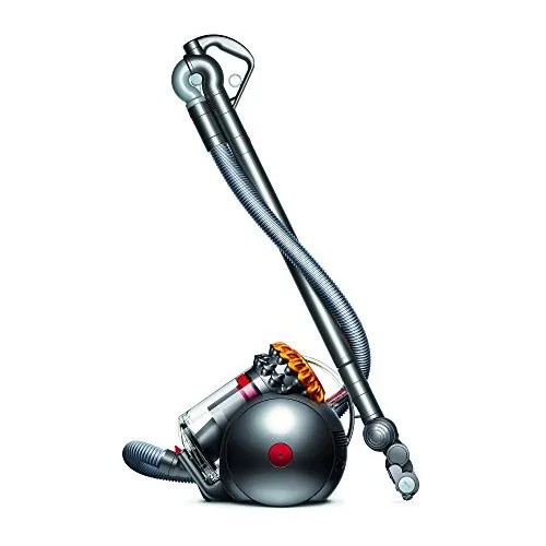 Dyson Big Ball Multi Floor Canister Vacuum - Yellow, 0.47 Gallon Capacity, 21 ft Cord, 250 AW Suction