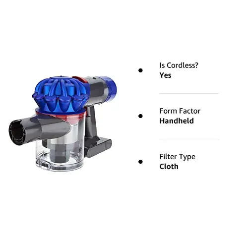Dyson V7 Trigger Cord-Free Handheld Vacuum Cleaner - Powerful Suction, 0.15 Gallon, Hassle-Free Tools - Image 6