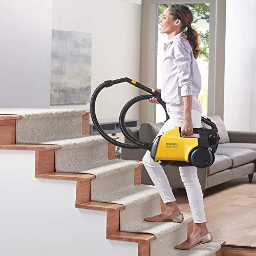 Eureka Mighty Mite 3670G Yellow Corded Canister Vacuum - Lightweight, 2.5L Capacity, Pet Hair Cleaner - Image 5