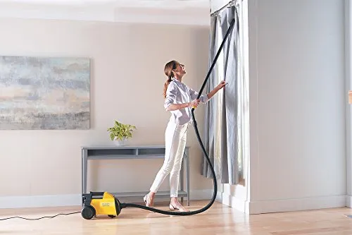 Eureka Mighty Mite 3670G Yellow Corded Canister Vacuum - Lightweight, 2.5L Capacity, Pet Hair Cleaner - Image 8