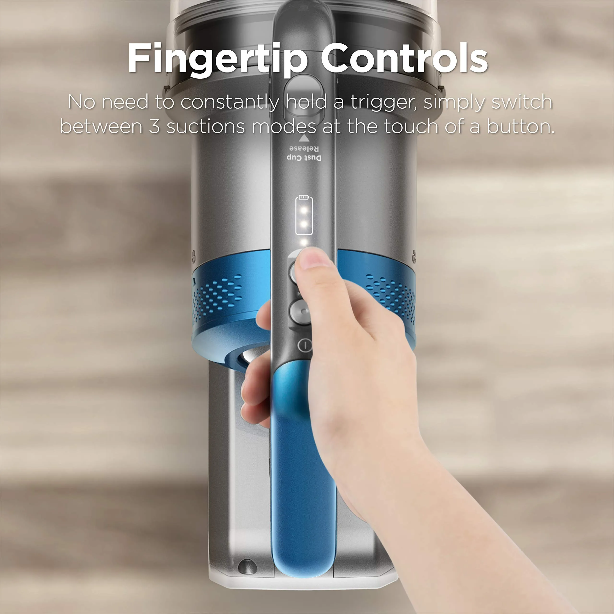 Eureka Rechargeable Handheld Stick Vacuum Cleaner - 350W Powerful BLDC ...