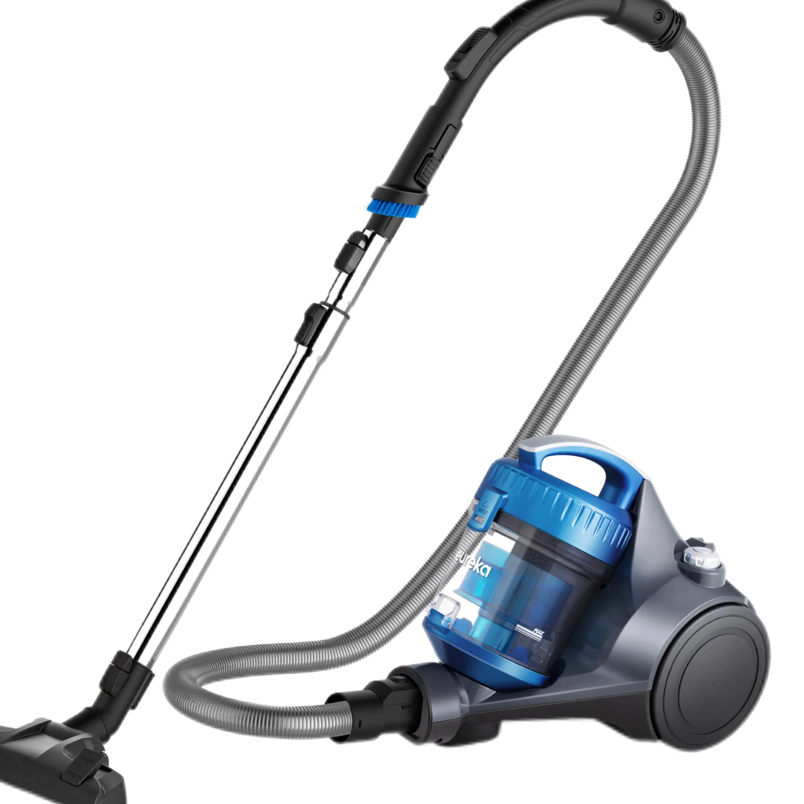 Eureka WhirlWind Bagless Canister Vacuum Cleaner, 2.5L, Lightweight, Blue, Ideal for Carpets & Hard Floors