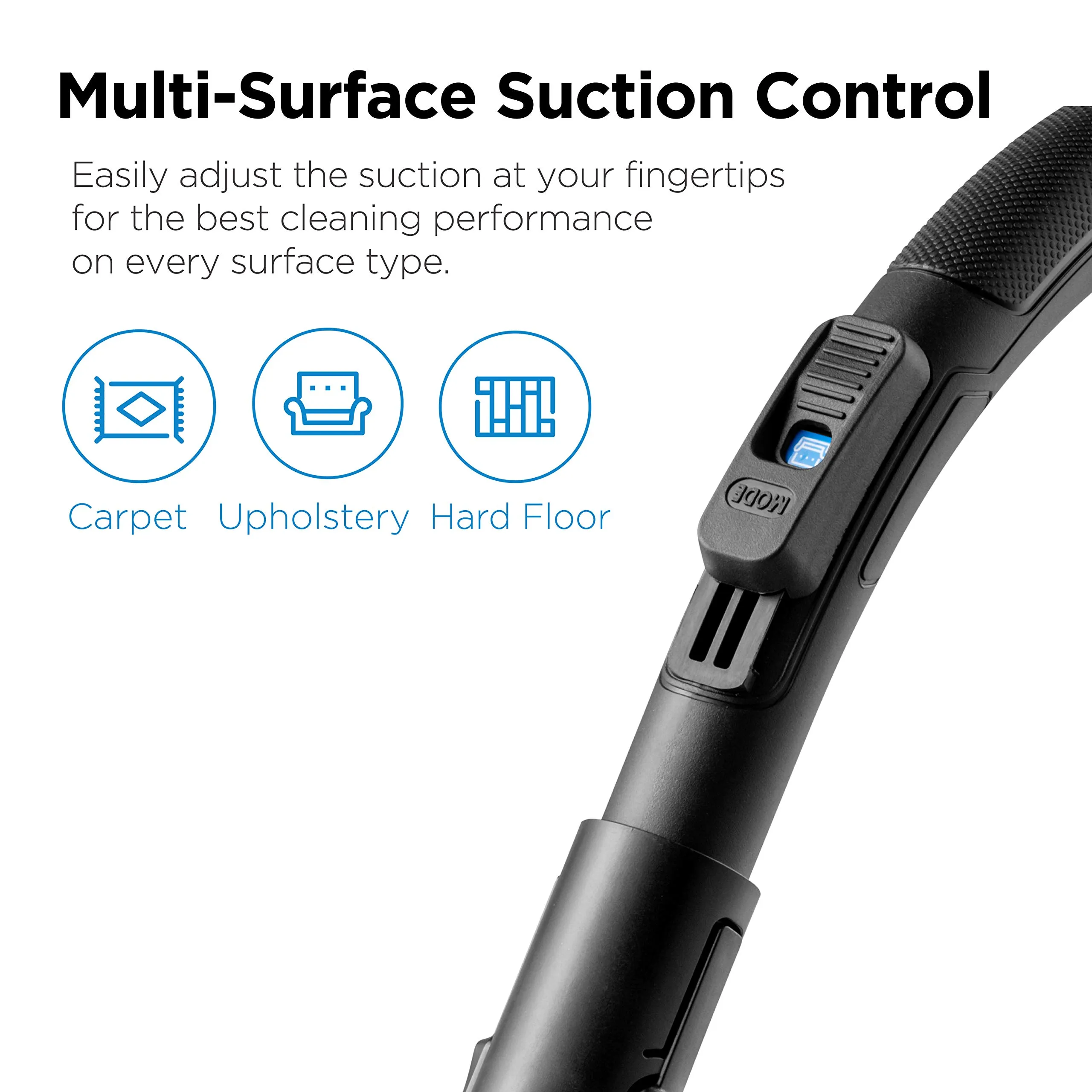 Eureka WhirlWind Bagless Canister Vacuum Cleaner, 2.5L, Lightweight, Blue, Ideal for Carpets & Hard Floors - Image 6