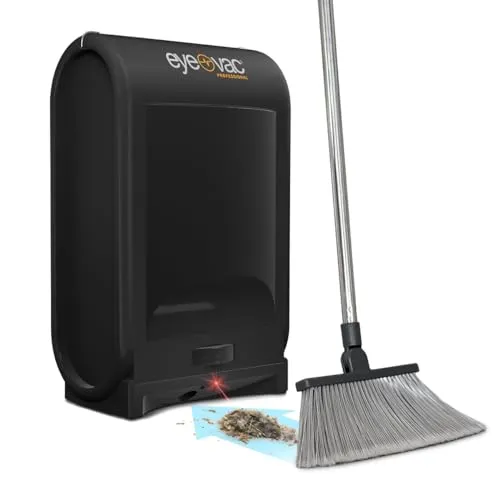 EyeVac Pro Touchless Vacuum - 1400W Automatic Dustpan for Home & Salon - Black, Bagless 1 EyeVac Pro Touchless Vacuum - 1400W Automatic Dustpan for Home & Salon - Black, Bagless